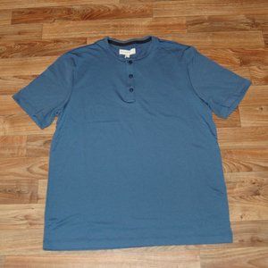 Calibrate Men's Classic 3 Button Henley T-Shirt
